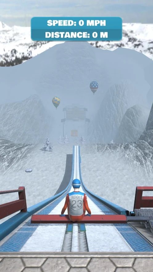 滑雪坡道跳跃截图(3)