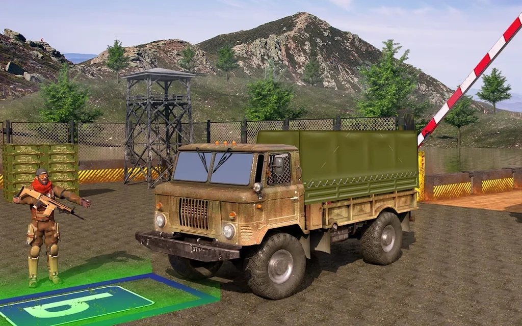 陆军卡车驾驶3d截图(2)