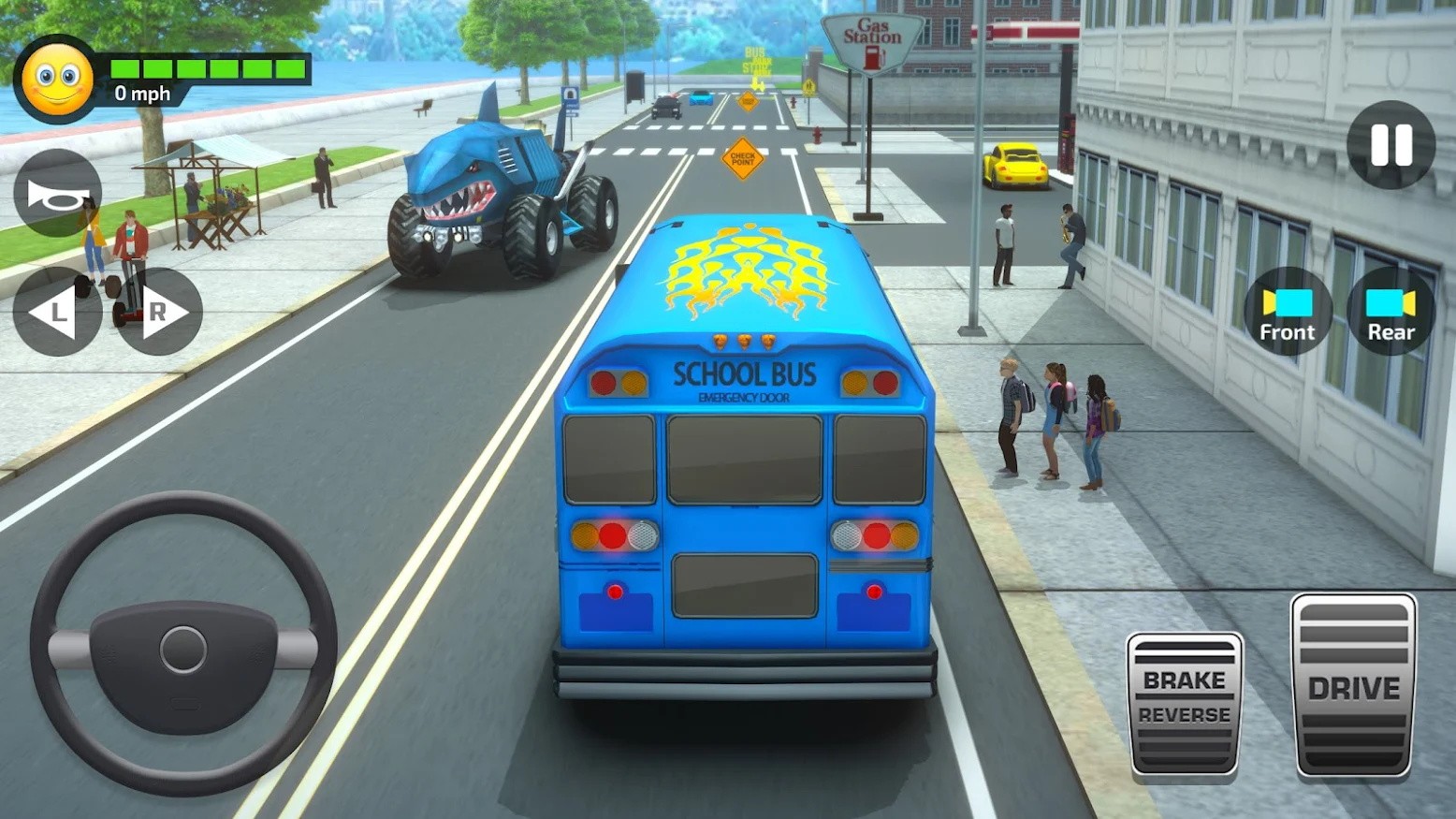 校车巴士接送模拟器截图(3)