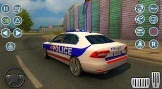现代警车停车场3D截图(1)