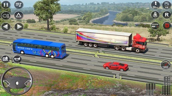 欧元卡车驾驶模拟器截图(1)