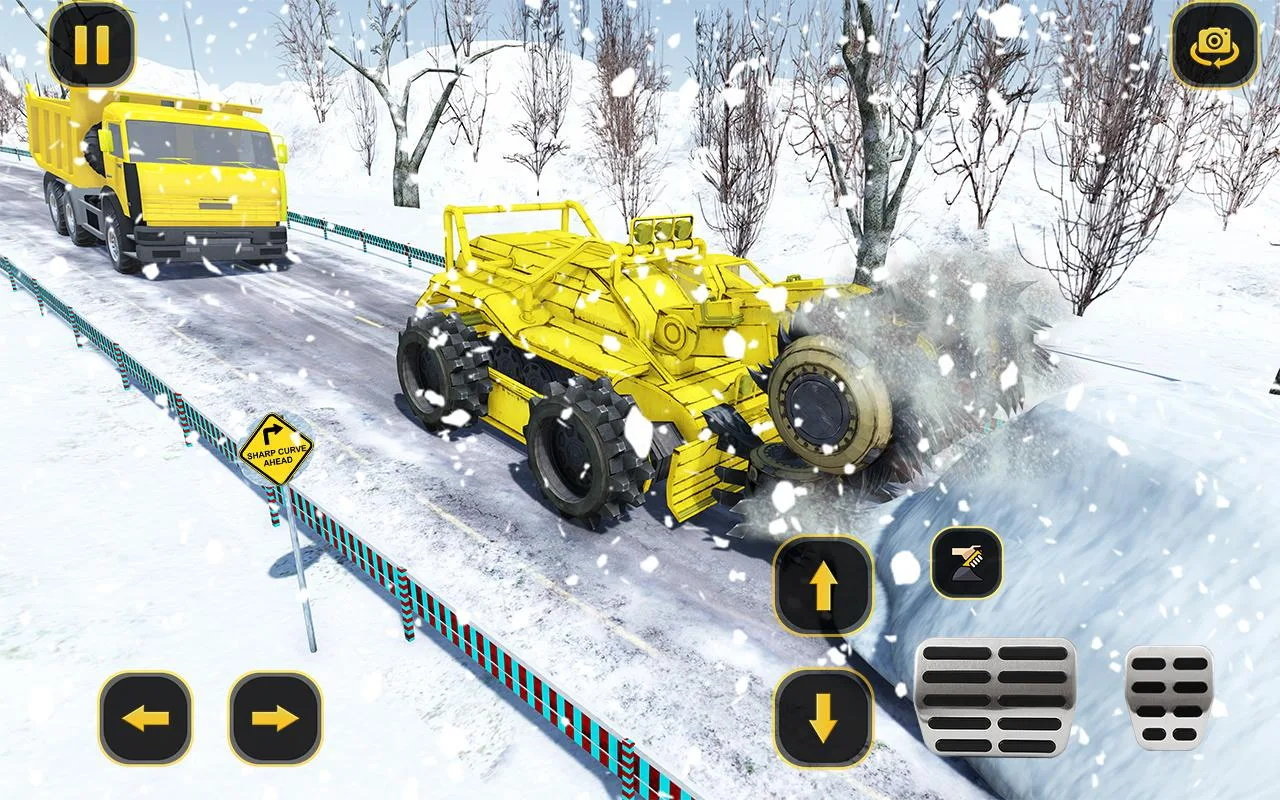 雪地货车模拟运输截图(1)
