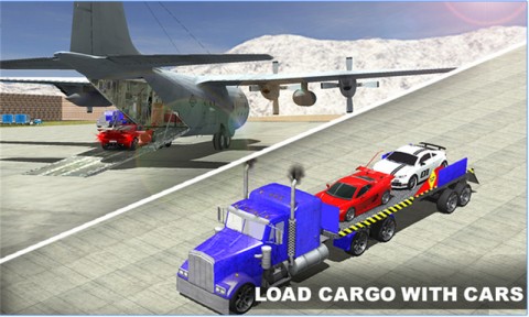 飞机汽车运输车3D截图(2)