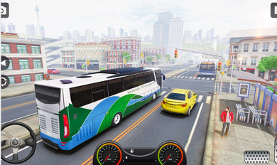 巴士驾驶模拟器游戏截图(1)