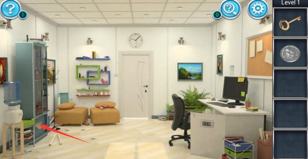 《密室逃脱3：逃出办公室》第一关通关攻略