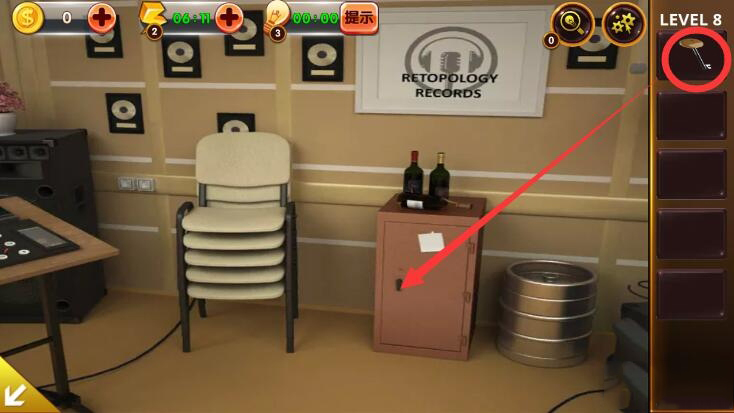 《密室逃脱4：逃出电影院》第八关通关攻略