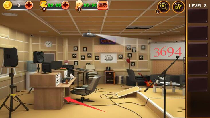 《密室逃脱4：逃出电影院》第八关通关攻略