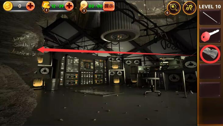 《密室逃脱4：逃出电影院》第十关通关攻略