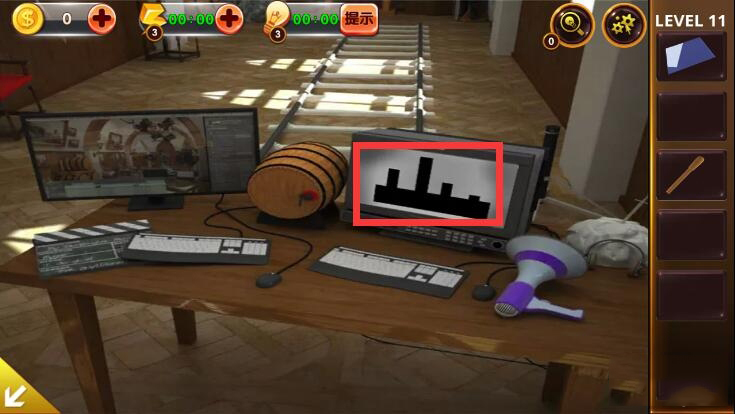 《密室逃脱4：逃出电影院》第十一关通关攻略