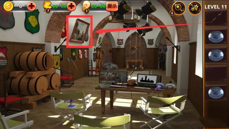 《密室逃脱4：逃出电影院》第十一关通关攻略