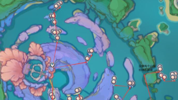 《原神》2.3珊瑚珍珠位置一览