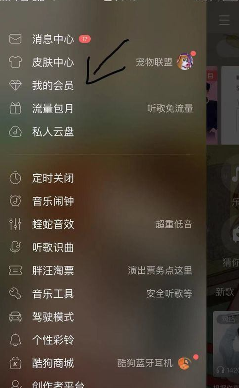 酷狗音乐VIP自动续费取消方法介绍