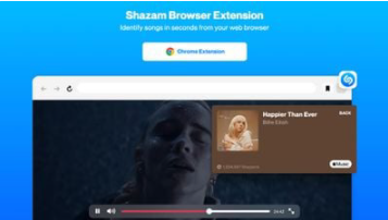 苹果搜歌神器Shazam现已推出Chrome浏览器扩展