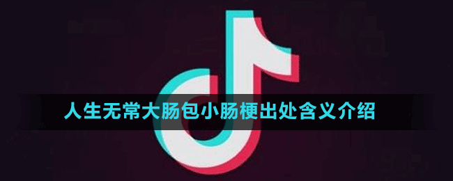 人生无常大肠包小肠梗出处含义介绍