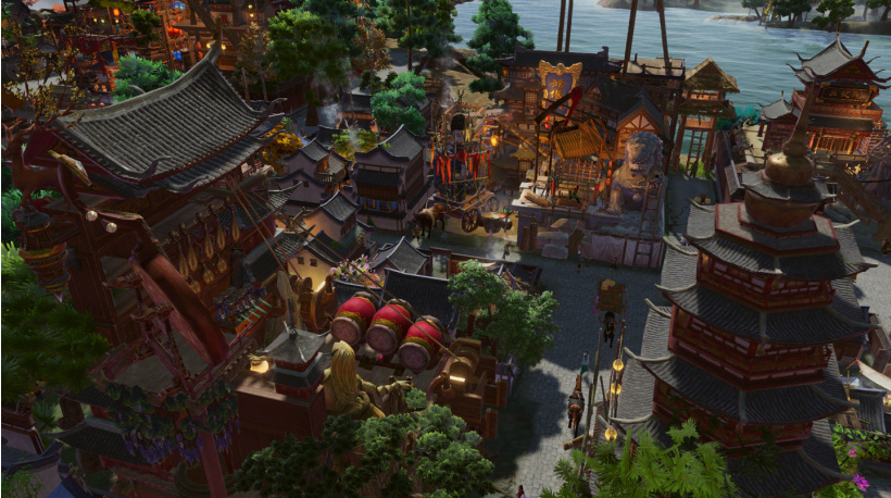 西山居模拟经营游戏《东方：平野孤鸿》上线Steam，展现古代东方建筑艺术