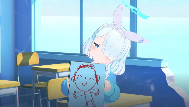 《蔚蓝档案》发表「凯坦泽▽FX Mk.0」合体宣传影片，台版迷因「热狗彩奈」提交企划中