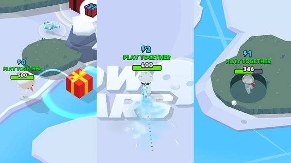 《天天玩乐园》推出新游戏「SnowWars.io」！在纯白的雪地上来一场愉快雪仗