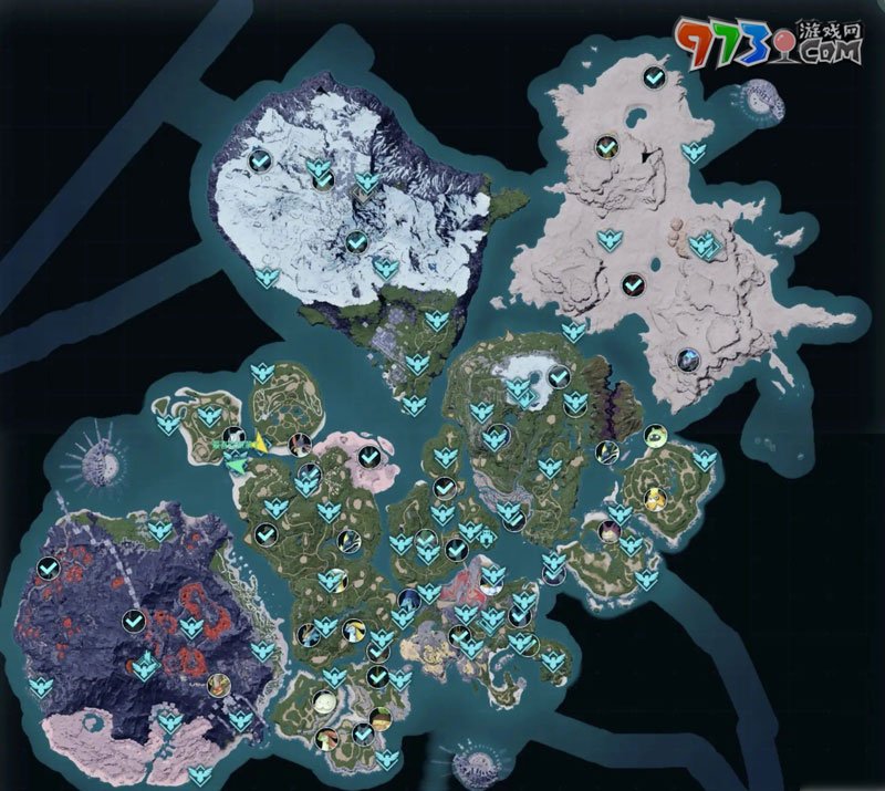 《幻兽帕鲁》全地图传送点位分享