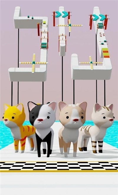 猫咪障碍赛3D截图(2)