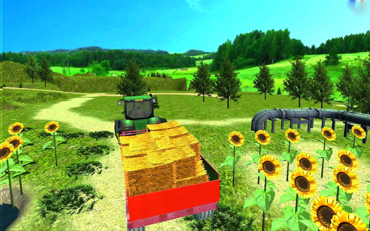 拖拉机小车农场模拟截图(4)