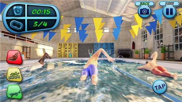 游泳比赛模拟器截图(3)