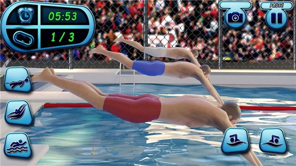 游泳比赛模拟器截图(2)