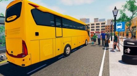 教练驾驶巴士模拟器3D截图(1)