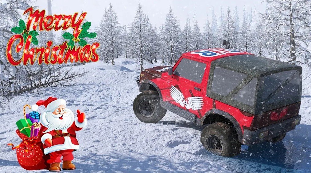 圣诞雪地卡车模拟器截图(3)