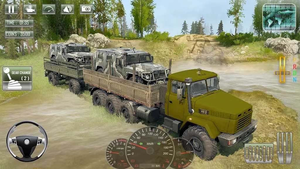 俄罗斯军用卡车驾驶截图(1)
