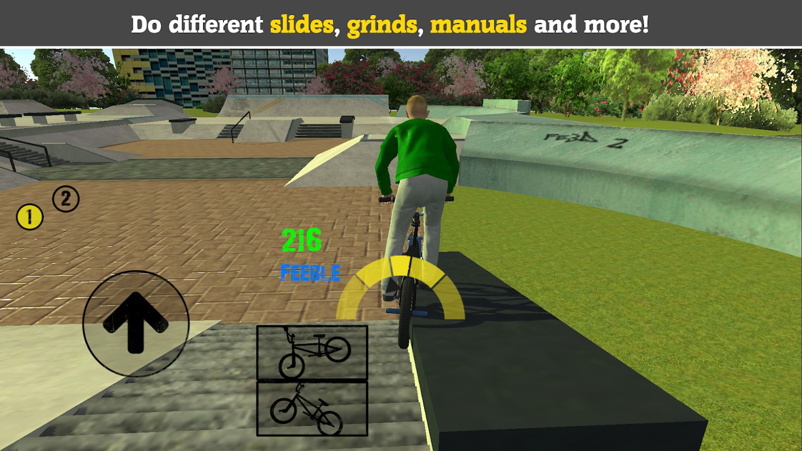 自行车极限运动模拟器截图(1)