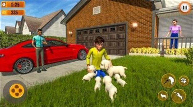 虚拟家庭宠物狗3D截图(1)