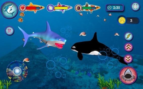 海洋鲨鱼模拟器截图(1)