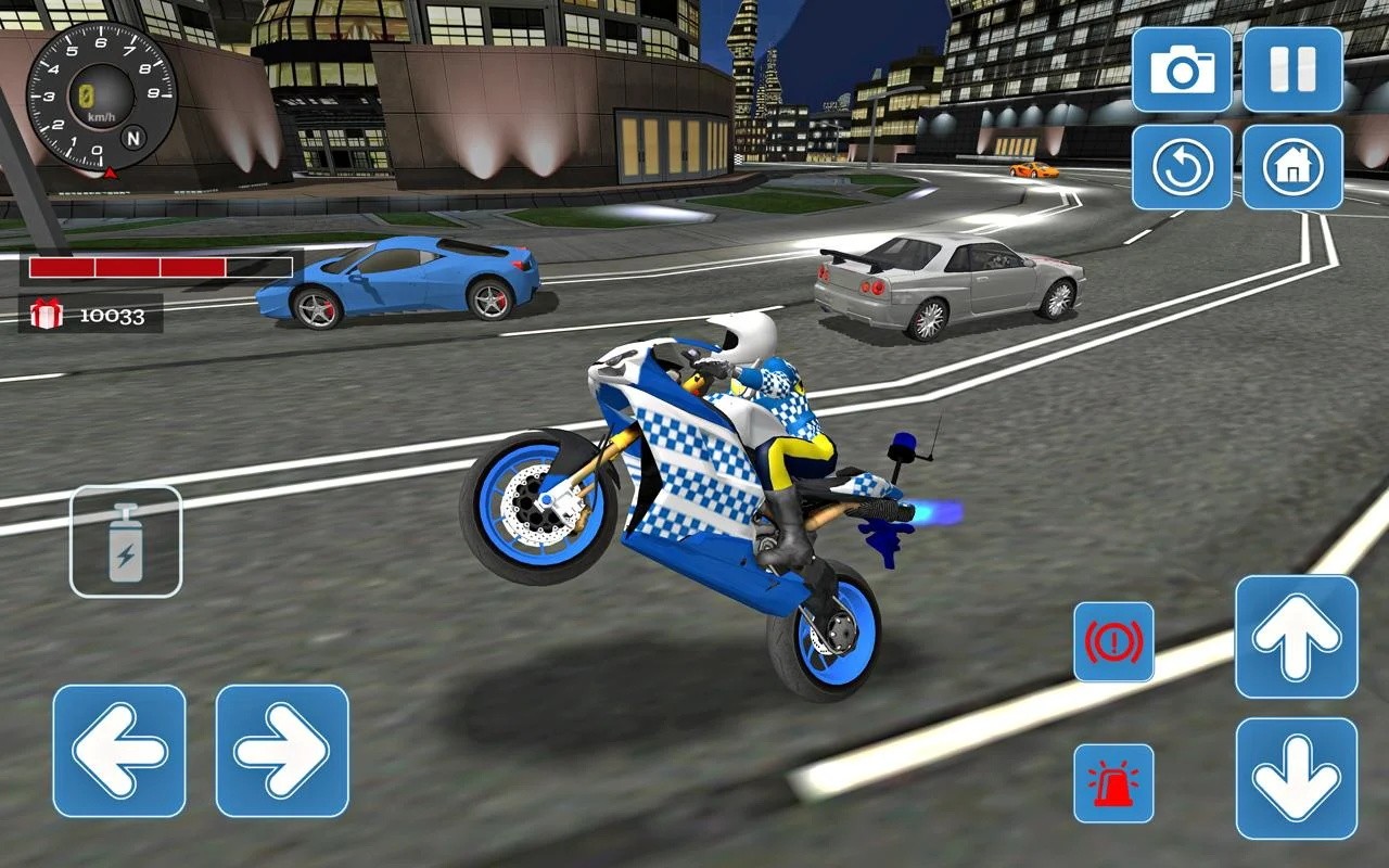 城市警察摩托车模拟器截图(4)