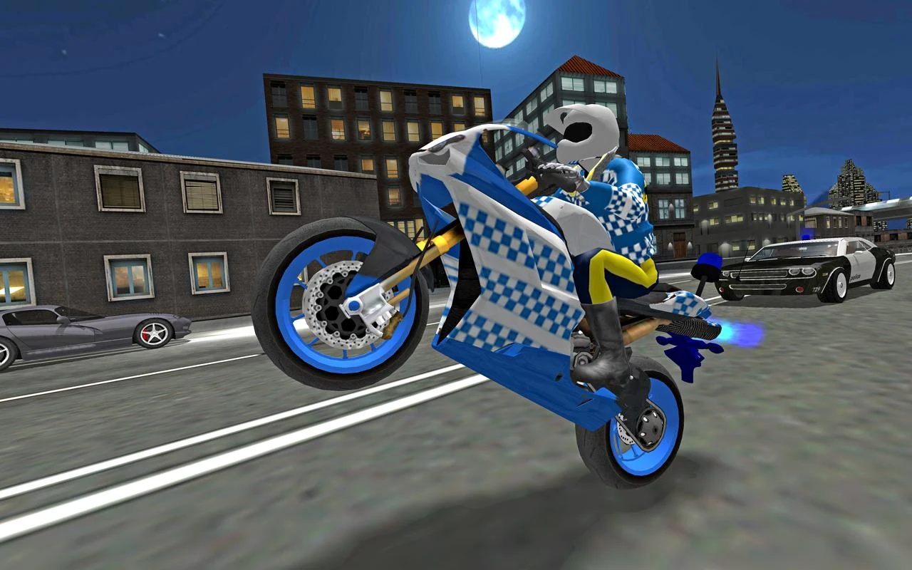 城市警察摩托车模拟器截图(2)