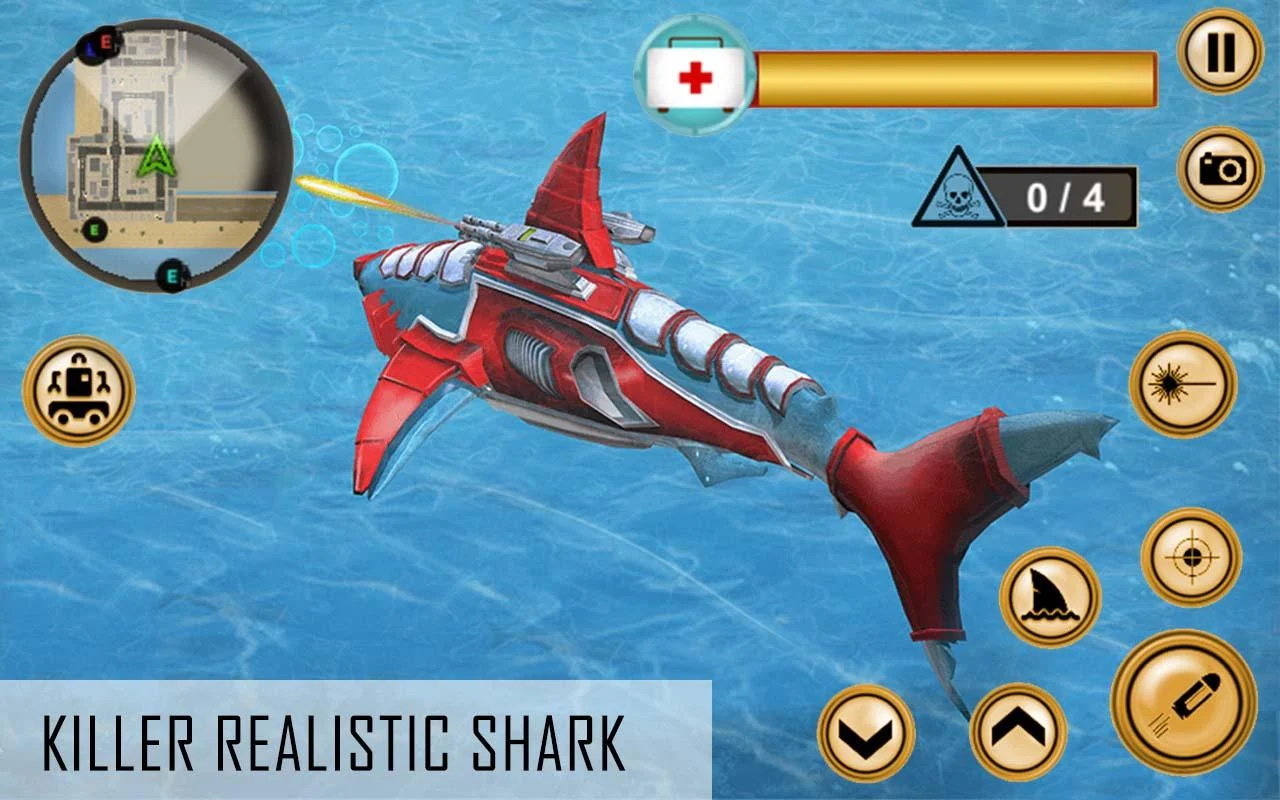超级鲨鱼机器人大战截图(2)