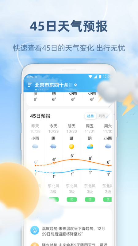 45日天气预报截图(4)