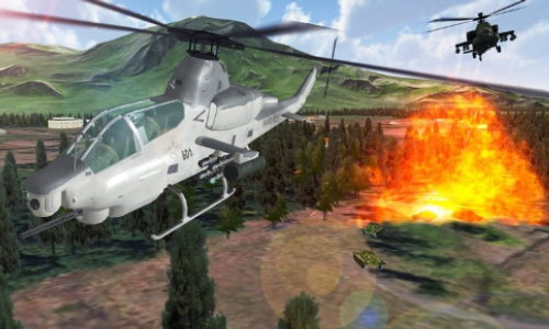 模拟直升机飞行截图(2)