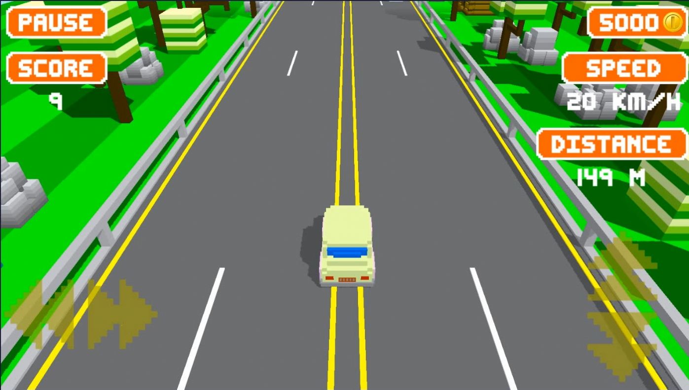 高速公路驾驶模拟器截图(1)