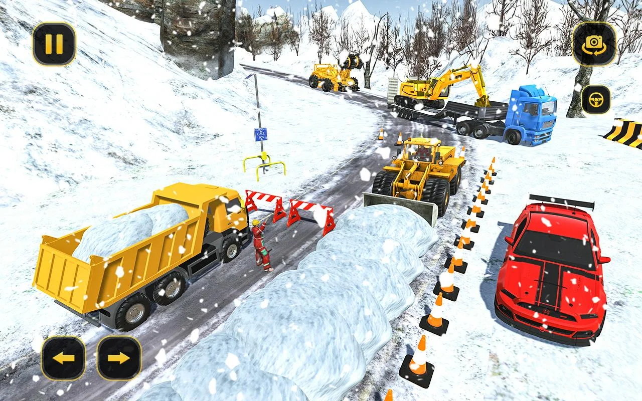 雪地货车模拟运输截图(2)