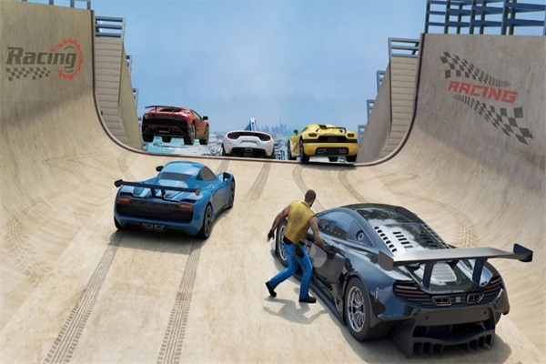 超级汽车特技比赛3D截图(4)