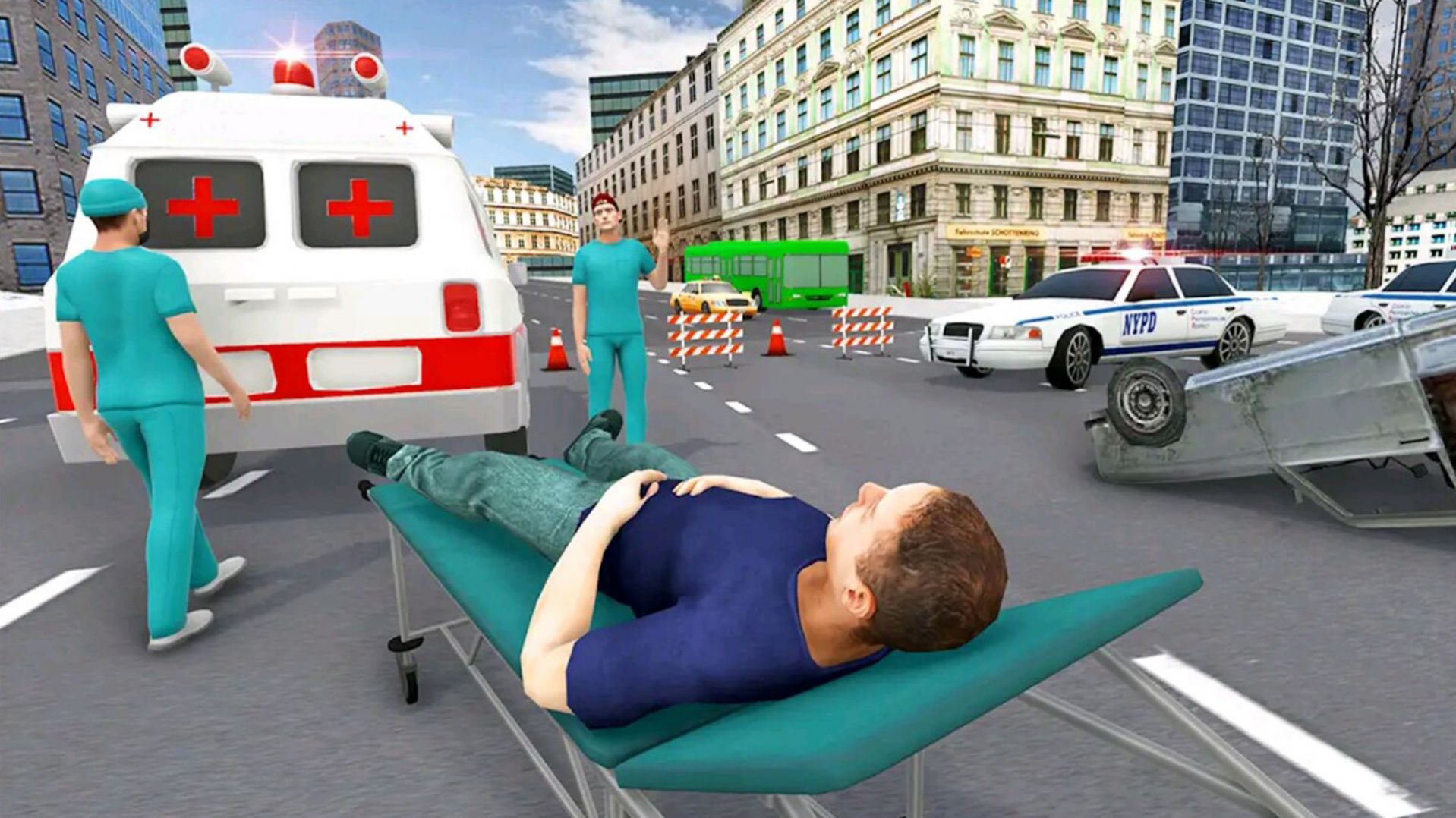 城市紧急救护车截图(2)