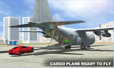 飞机汽车运输车3D截图(3)
