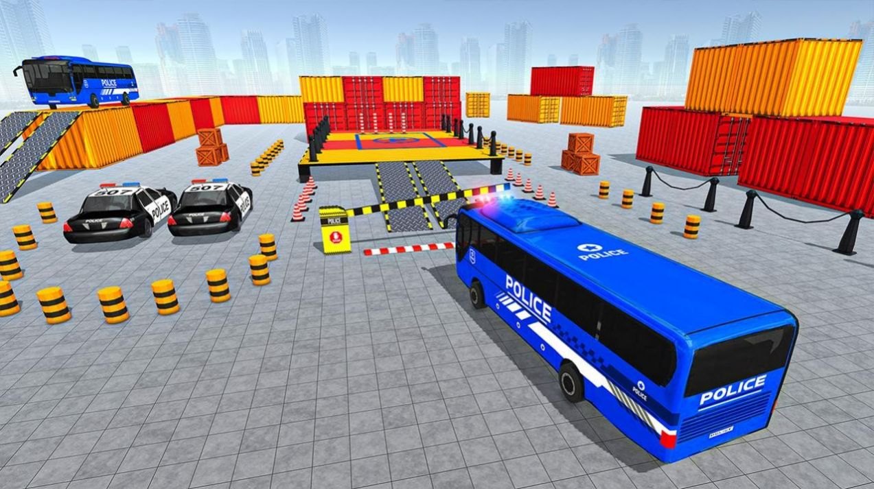 警察巴士停车截图(1)