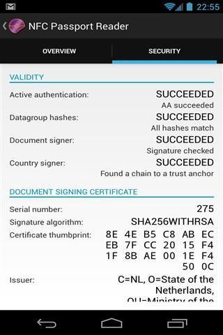 NFC护照阅读器截图(3)