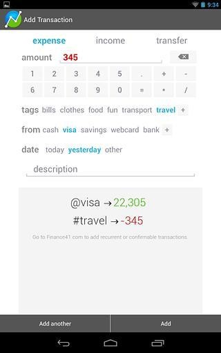 Finance41 - Personal Finance Manager截图(2)