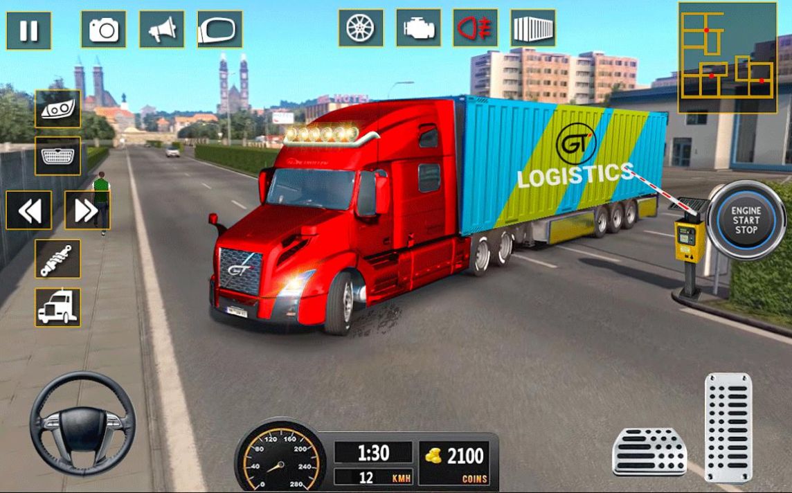 卡车驾驶停车模拟3D截图(3)