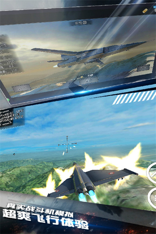 模拟飞机空战截图(1)