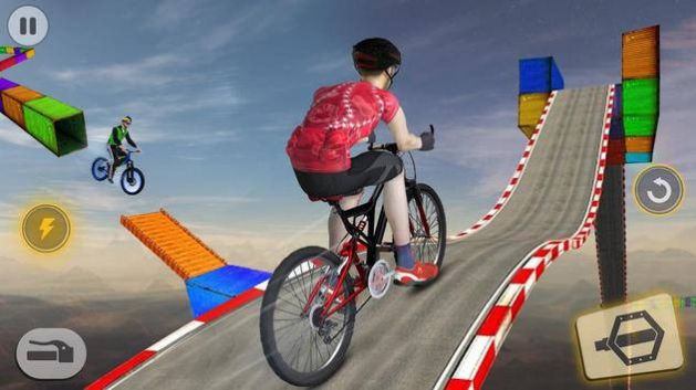 鲁莽的自行车骑手特技截图(3)