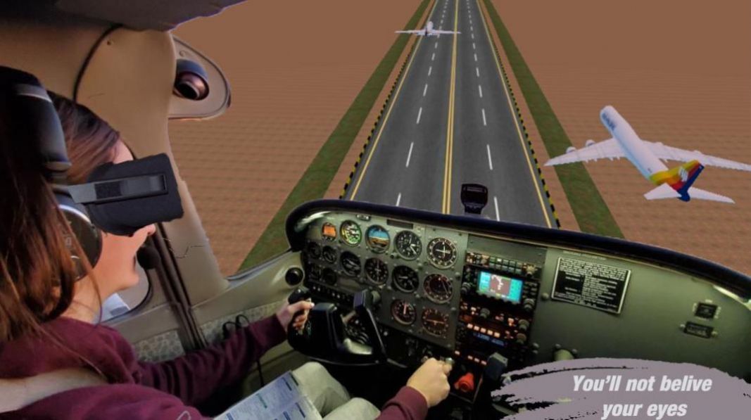 VR空客飞机驾驶模拟截图(1)
