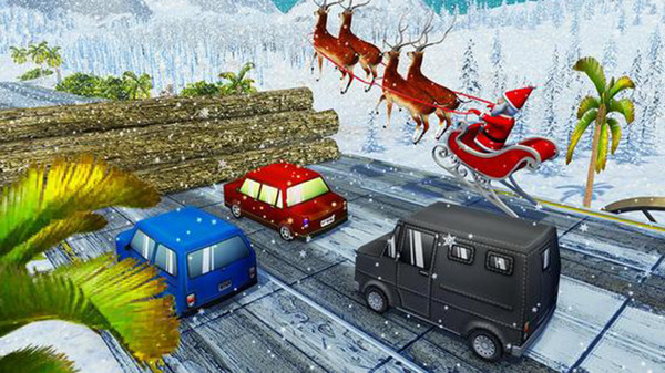 圣诞童车比赛截图(1)